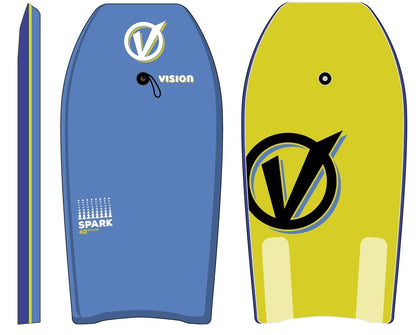 Vision Spark Bodyboard in Blue / Yellow