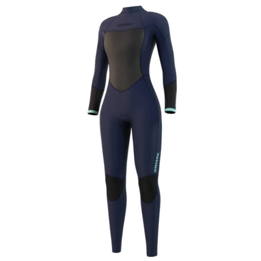 Mystic Brand 3/2mm Womens Back Zip Wetsuit - Night Blue