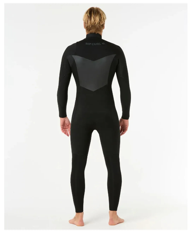 Rip Curl Dawn Patrol 4/3mm Chest Zip Wetsuit 2025 - Black