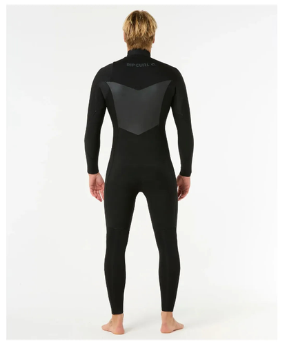 Rip Curl Dawn Patrol 4/3mm Chest Zip Wetsuit 2025 - Black