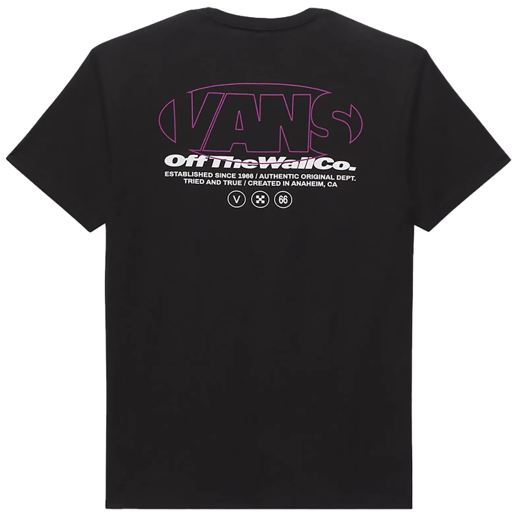 Vans Major Type Mens T-Shirt - Black