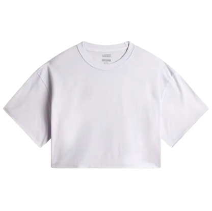 Vans Relaxed Crop Wash Womens T-Shirt - Evening Haze