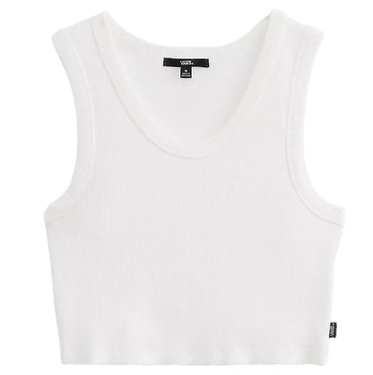 Vans Drew Rib Tank Skate Classics - White