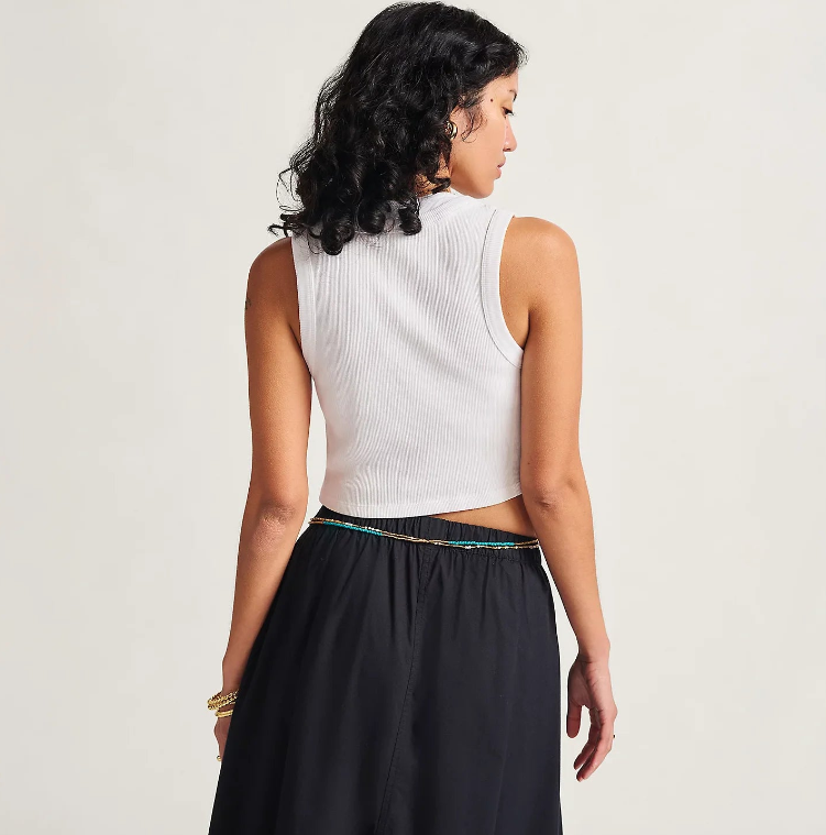 Vans Drew Rib Tank Skate Classics - White