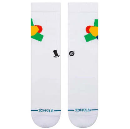 Stance Socks Willy Wonka Everlasting Crew - White