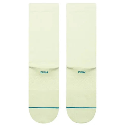 Stance Socks Icon Crew Socks - Greensand