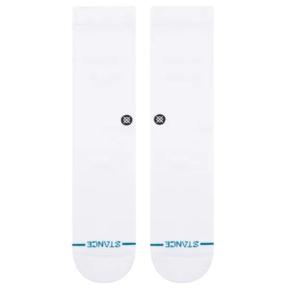 Stance Socks Icon Crew - White/Black