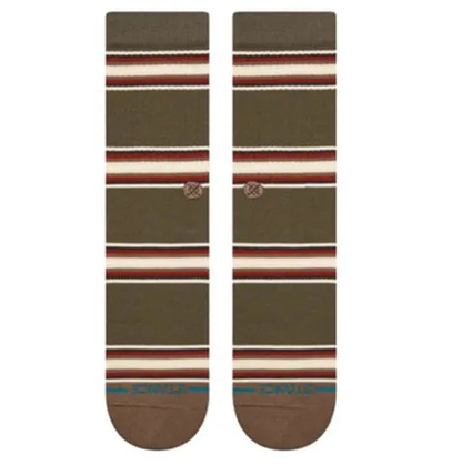 Stance Socks Hilltop Crew Socks - Dark Green