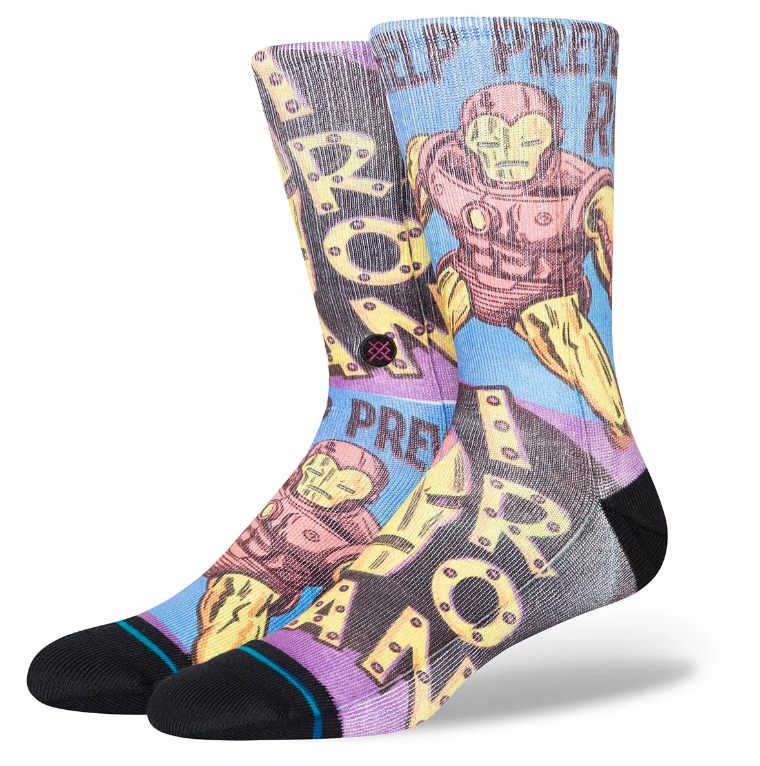 Stance Socks Marvel X Stance Crew Sock - Prevent Rust