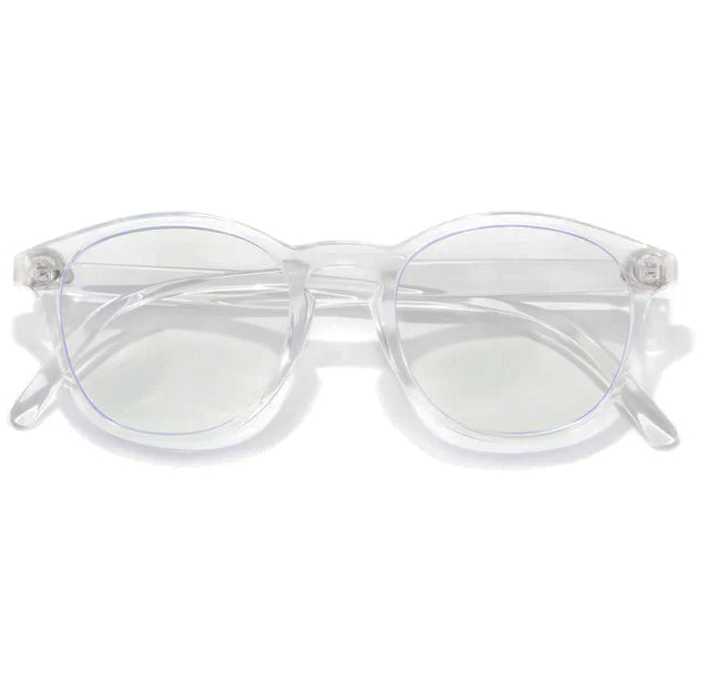 Sunski Yuba Polarized Sunglasses - Blue Light/Clear