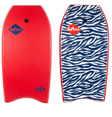 Softech Mojo 38 Inch Bodyboard - Red Zebra