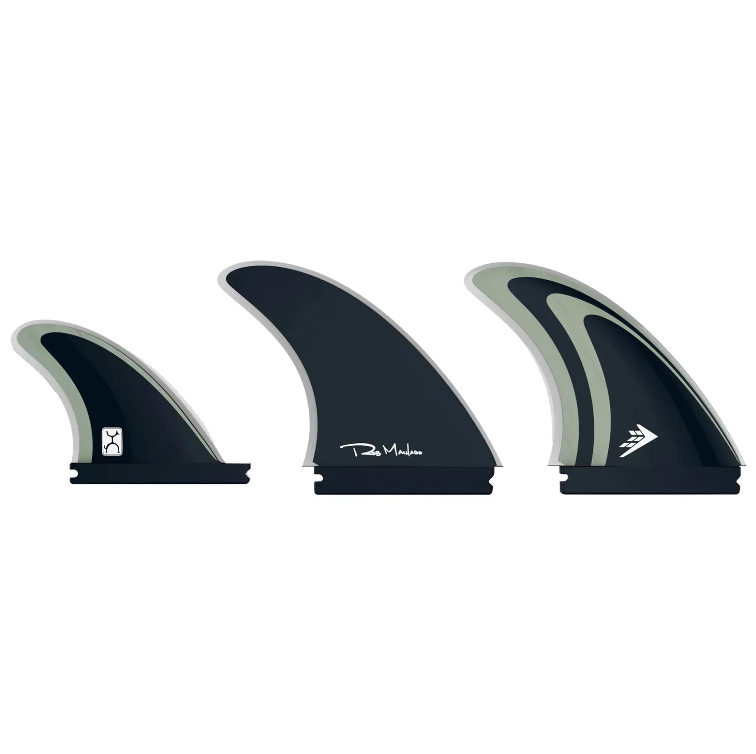 Firewire Machado 2+1  Futures Fin Set - Grey