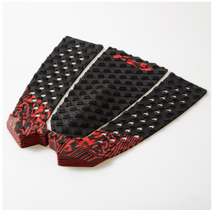FCS Toledo 3 Piece Deck Pad - Grom Blood