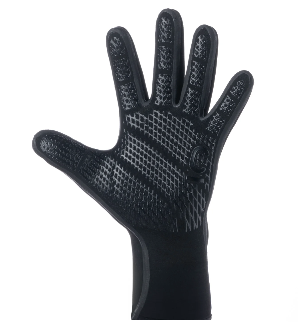 C-Skins Wired 3mm LQS Gloves - Black