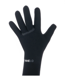 C-Skins Wired 3mm LQS Gloves - Black