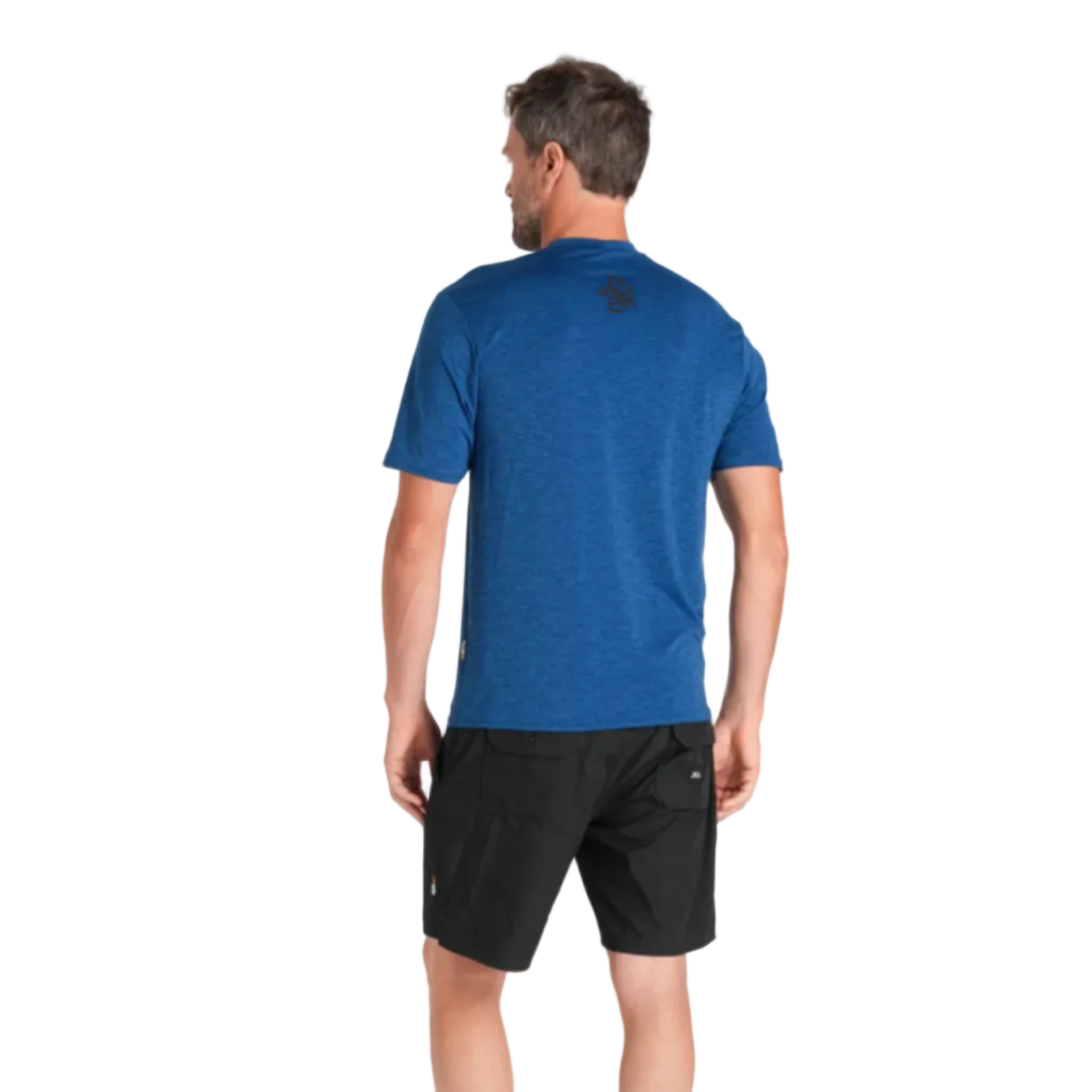 C-Skins NuWave UV Mens Short Sleeve Surf Tee - Deep Blue