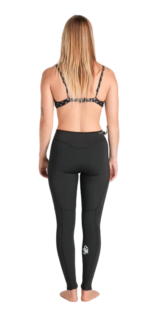 C-Skins NuWave Solace Lite 1.5mm Womens FL Wetsuit Leggings - Black/White