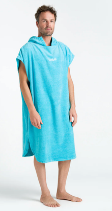 Robie Robes Original Short Sleeve Changing Towel - Hawaiian Blue
