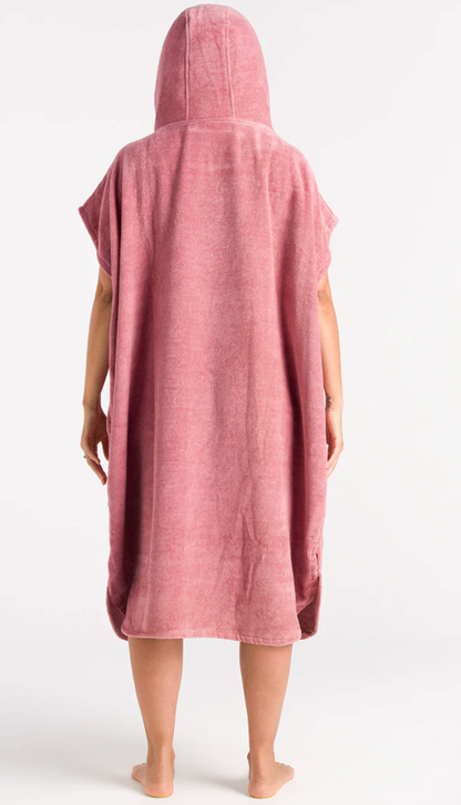 Robie Robes Original Short Sleeve Changing Towel - Mesa Rose