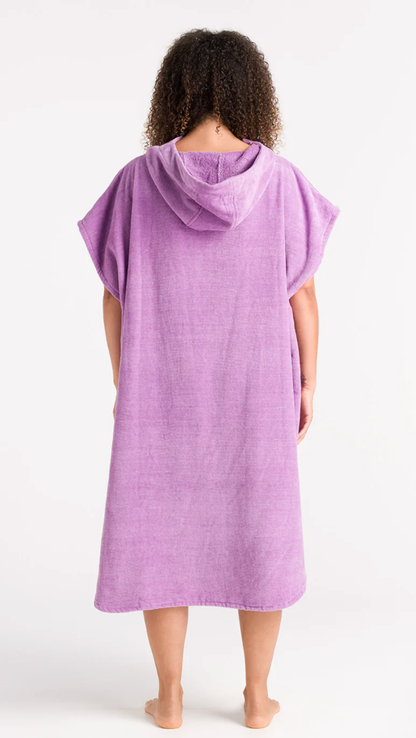 Robie Robes Original Short Sleeve Changing Towel - Orchid