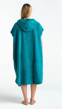 Robie Robes Original Short Sleeve Changing Towel - Teal