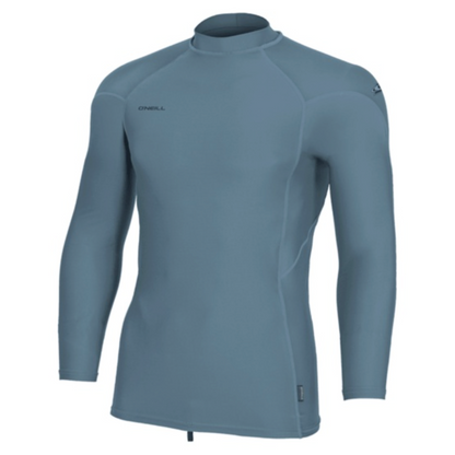 O'Neill Youth Hyperfreak Skins Long Sleeve Rash Guard (Age 12) SAMPLE - Blue Fusion