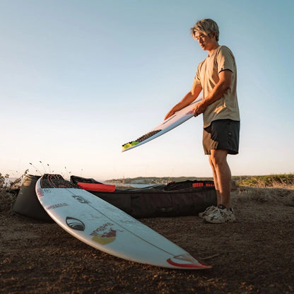 Ocean & Earth Apex Shortboard Travel Cover (2 Boards) - Black