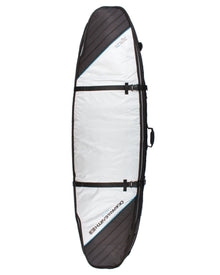 Ocean and Earth Triple Wheel 7ft6 Shortboard Board Cover - Silver  - Full View
