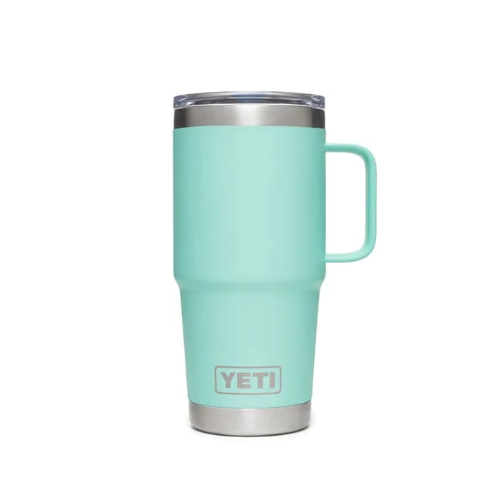 YETI RAMBLER 20OZ (591ML) TRAVEL MUG IN SEAFOAM