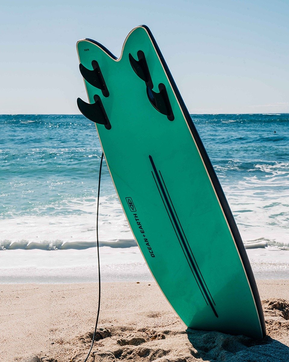 Ocean & Earth 5ft 8 Flying Fish Ezi Rider Foam Surfboard