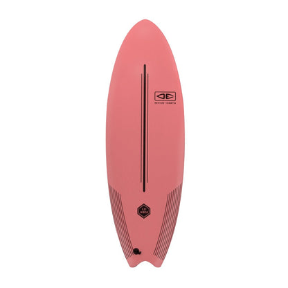 Ocean and Earth Ezi Rider 5'6" Softboard - Coral