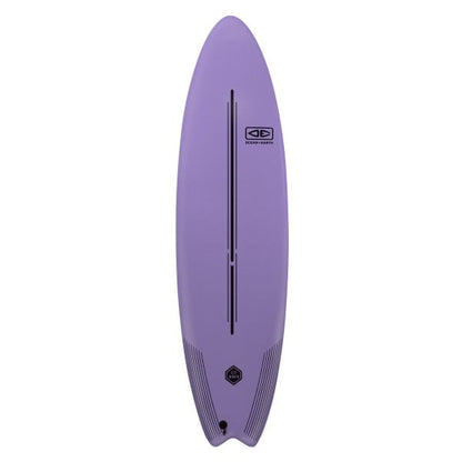 Ocean & Earth 7'0 EZI Rider Softboard - Purple
