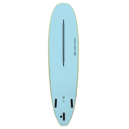Ocean & Earth Ezi Rider 7ft 6 Softboard - Acid Green