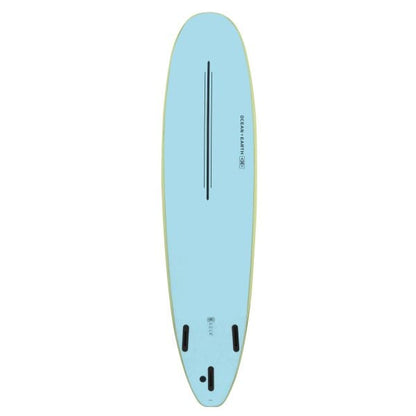 Ocean & Earth Ezi Rider 8ft Softboard - Acid Green