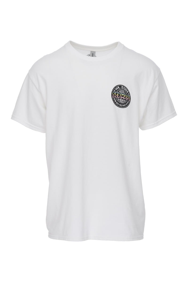 Sex Wax Word Fade Team Tee - White