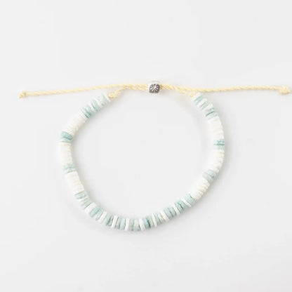 Pineapple Island Sawarna Puka Shell Anklet