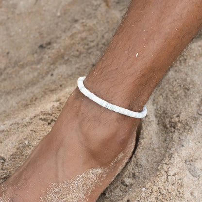 Pineapple Island Sawarna Puka Shell Anklet