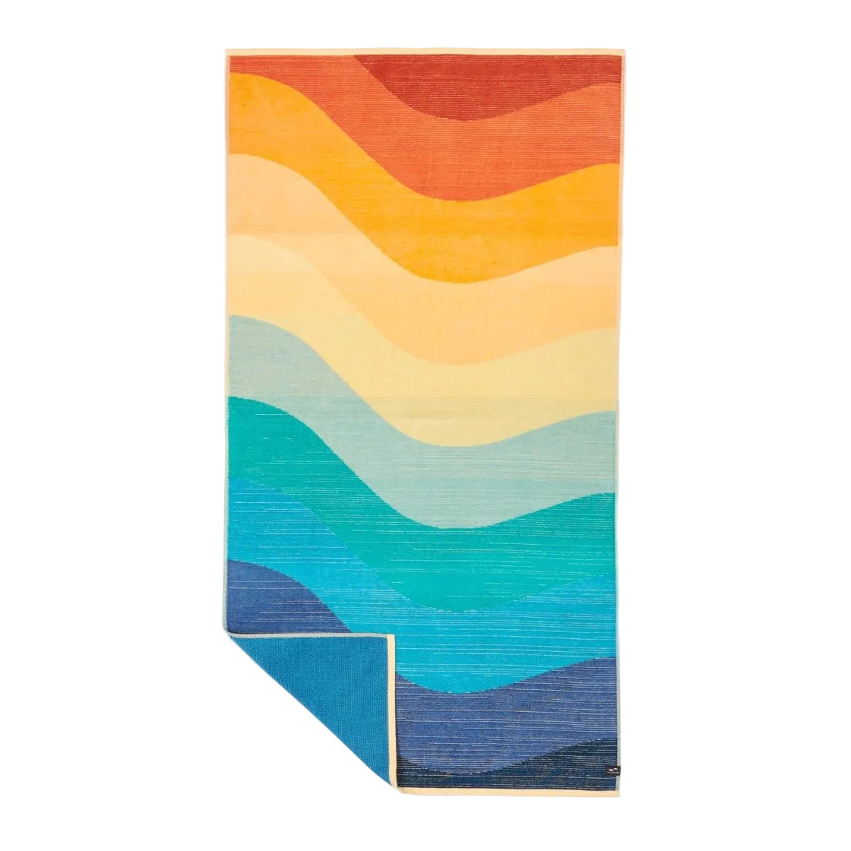 Slowtide Shores Premium Woven Towel in Rainbow