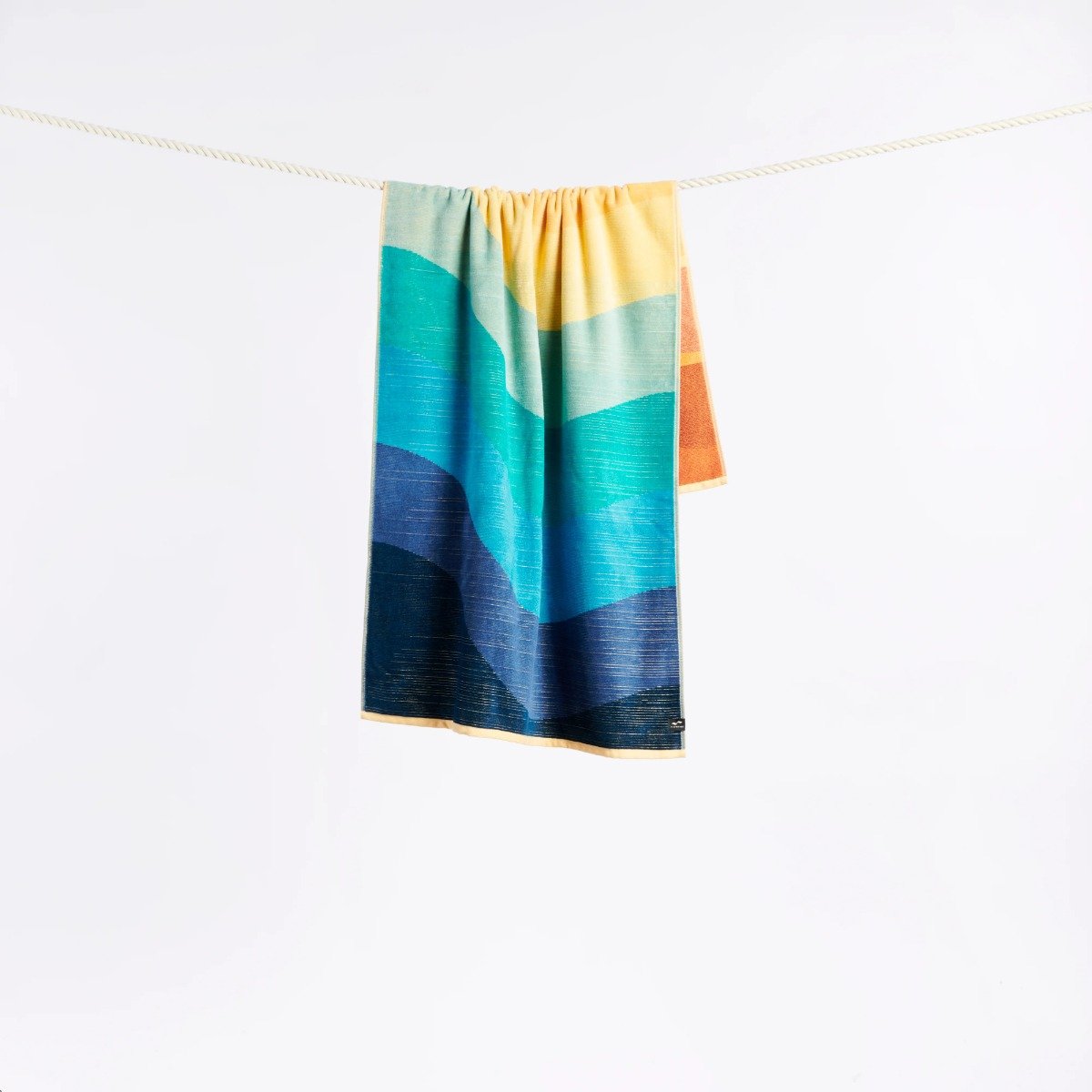 Slowtide Shores Premium Woven Towel - Rainbow