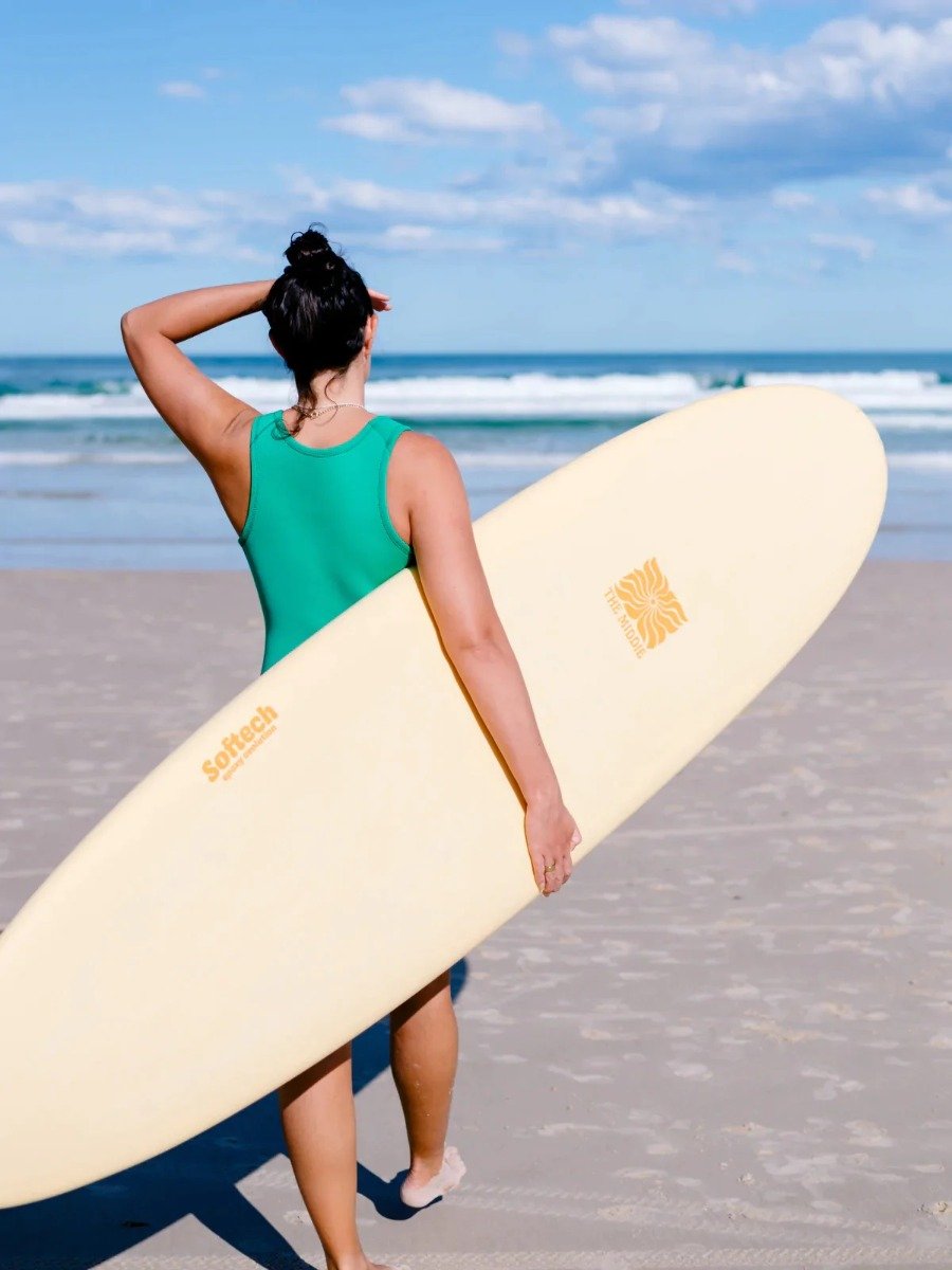 Softech The Middie Surfboard - Butter Palms