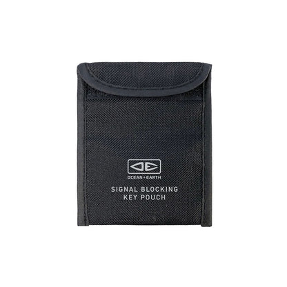 Ocean and Earth Signal Blocking Key Pouch for Keyless Car - Black