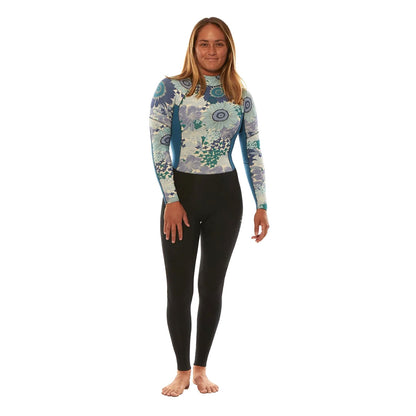 Sisstrevolution Summer Seas 3/2mm Back Zip Wetsuit - Laguna