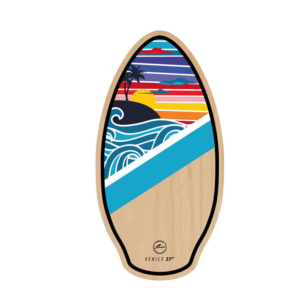 Paipo Wooden Skimboard - Venice