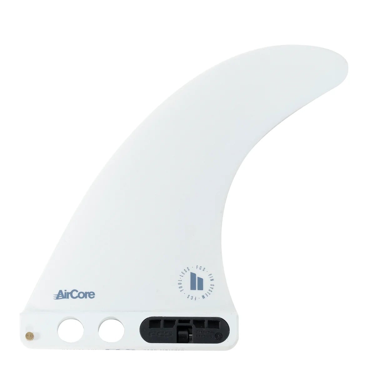 FCS II Skindog PC Aircore 7" Longboard Fin in Dawn Grey