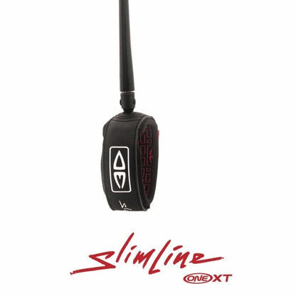 Ocean & Earth 6ft 6 Slim Line One-XT Leash - Black