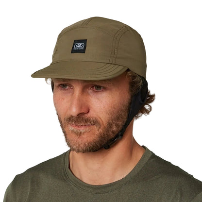 Ocean & Earth Indo 5 Panel Surf Cap - Olive