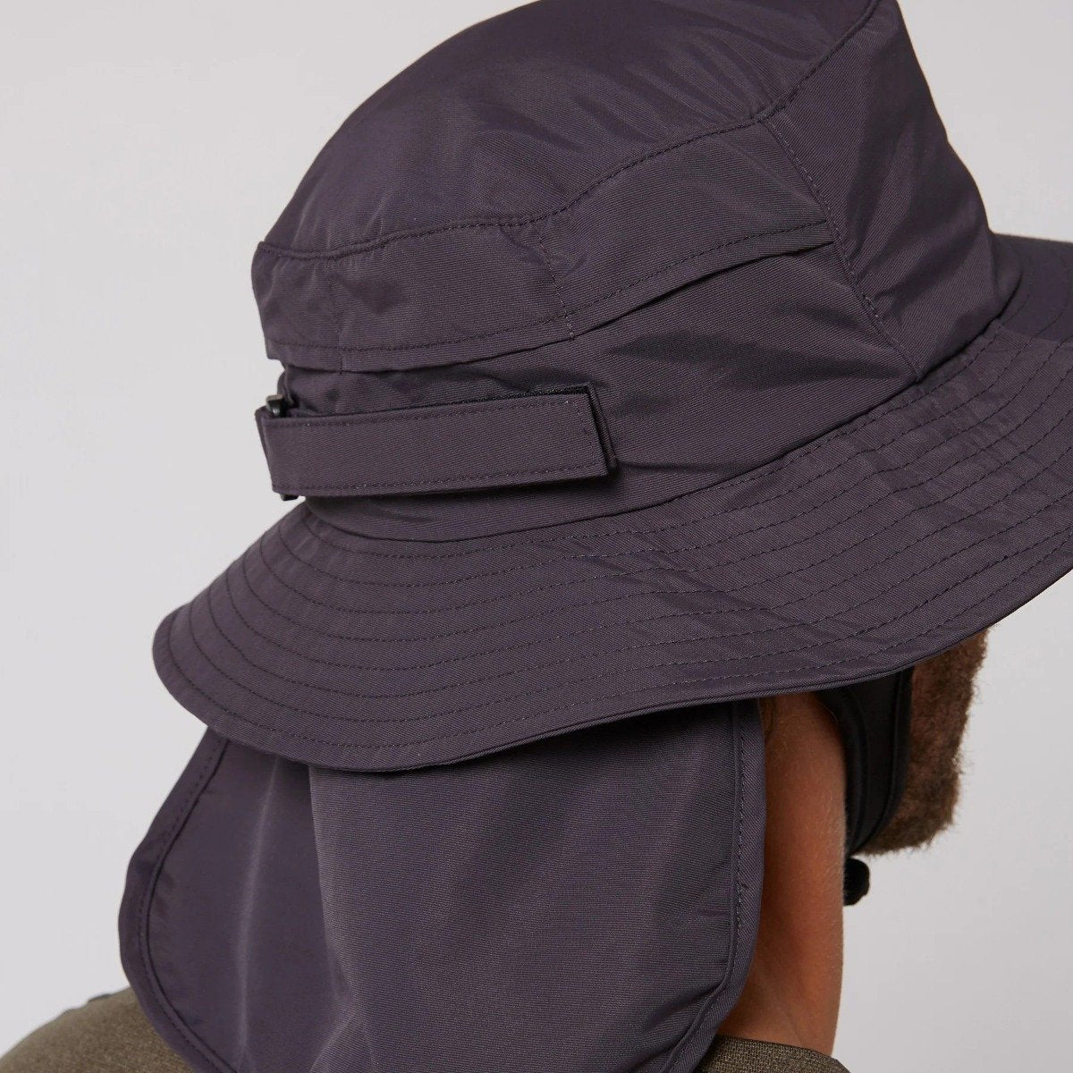 Ocean & Earth Indo Stiff Peak Surf Hat - Charcoal