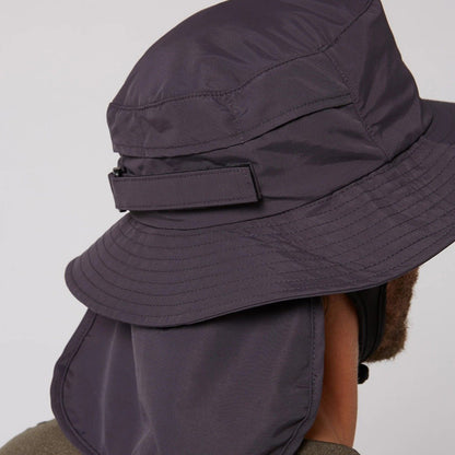 Ocean & Earth Indo Stiff Peak Surf Hat - Charcoal