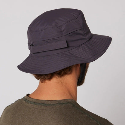 Ocean & Earth Indo Stiff Peak Surf Hat - Charcoal