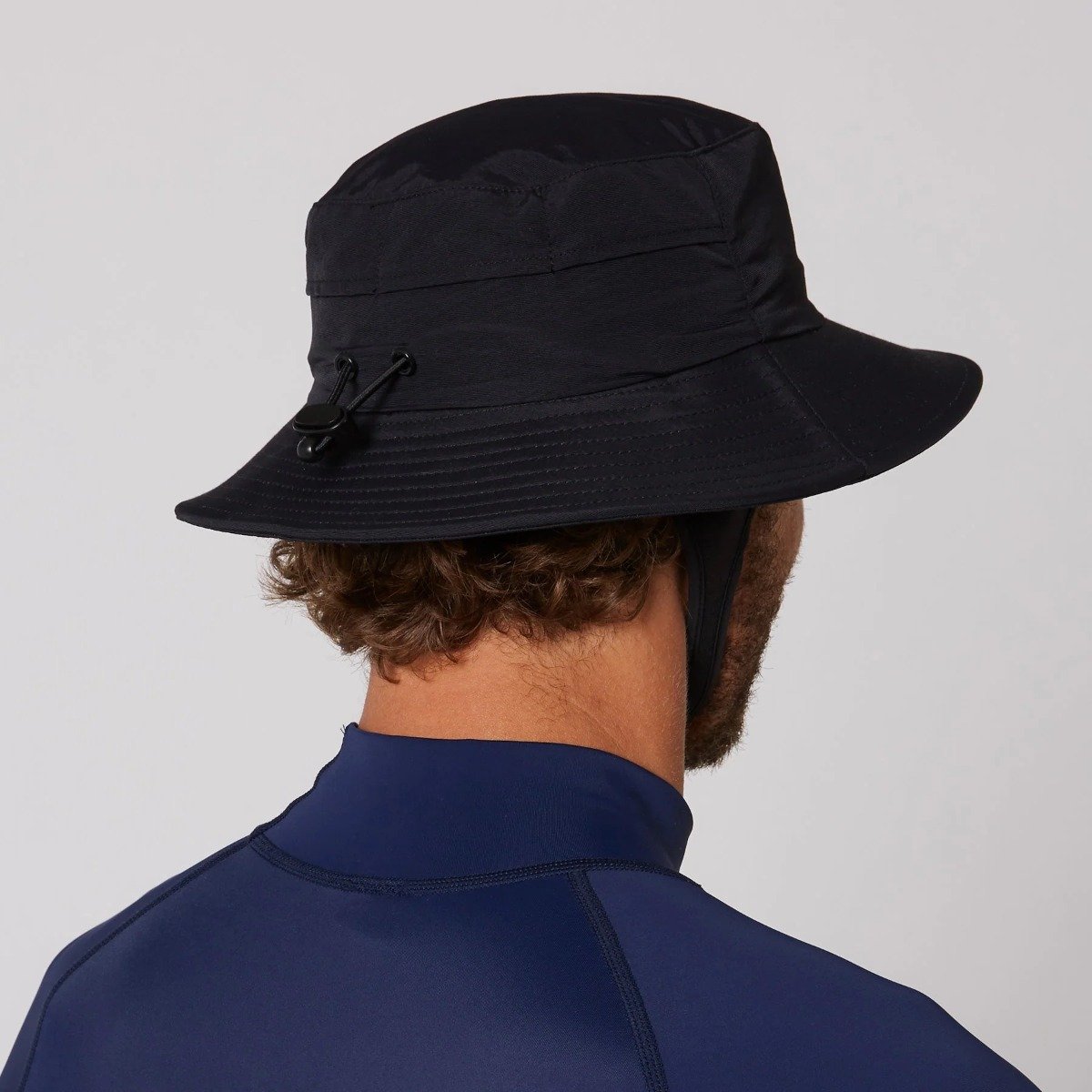Ocean & Earth Bingin Surf Hat Soft Peak - Black